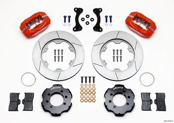 1991 - 2005 Mazda Forged Dynalite Big Brake Front Brake Kit (Hat) - 140-13379