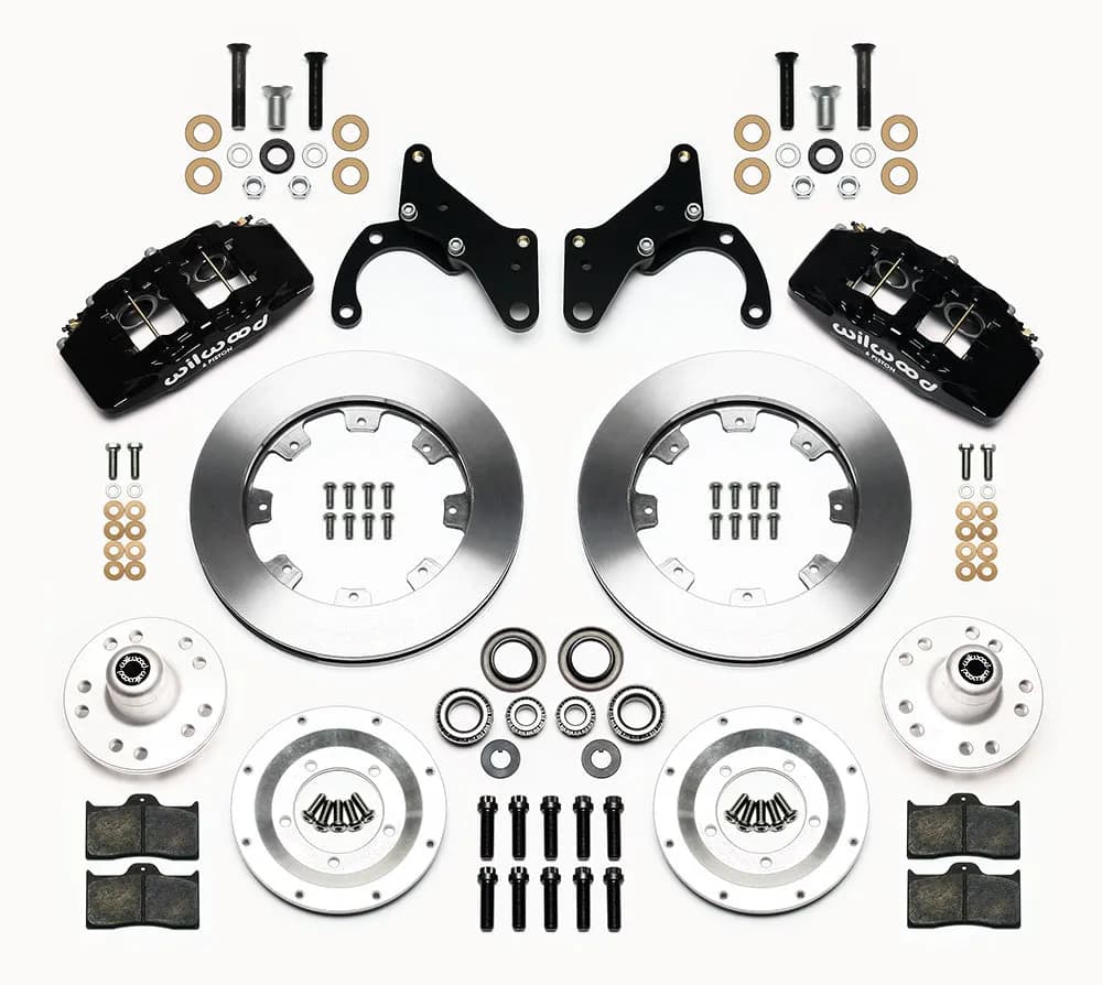 1968 - 1982 Chevrolet Forged Dynapro 6 Big Brake Front Brake Kit (Hub) - 140-12946