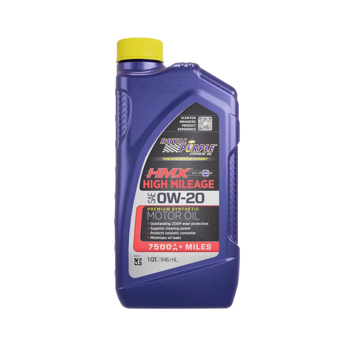 Hmx High Mileage Engine Oil 0w20 1 qt Bottle Single