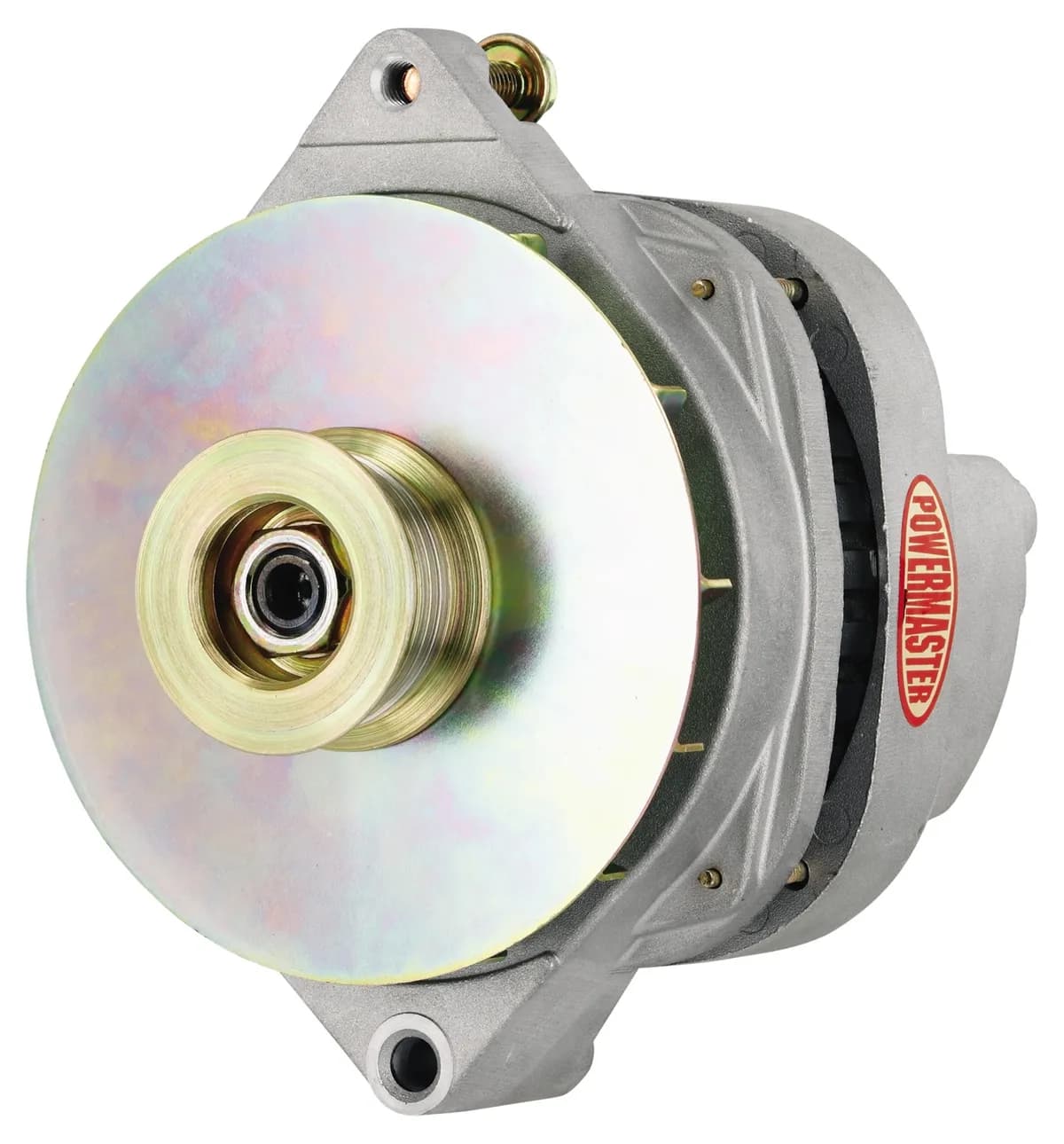 Alternator; CS144; Straight Mounting; 200 Amp; 125 Idle; Natural;