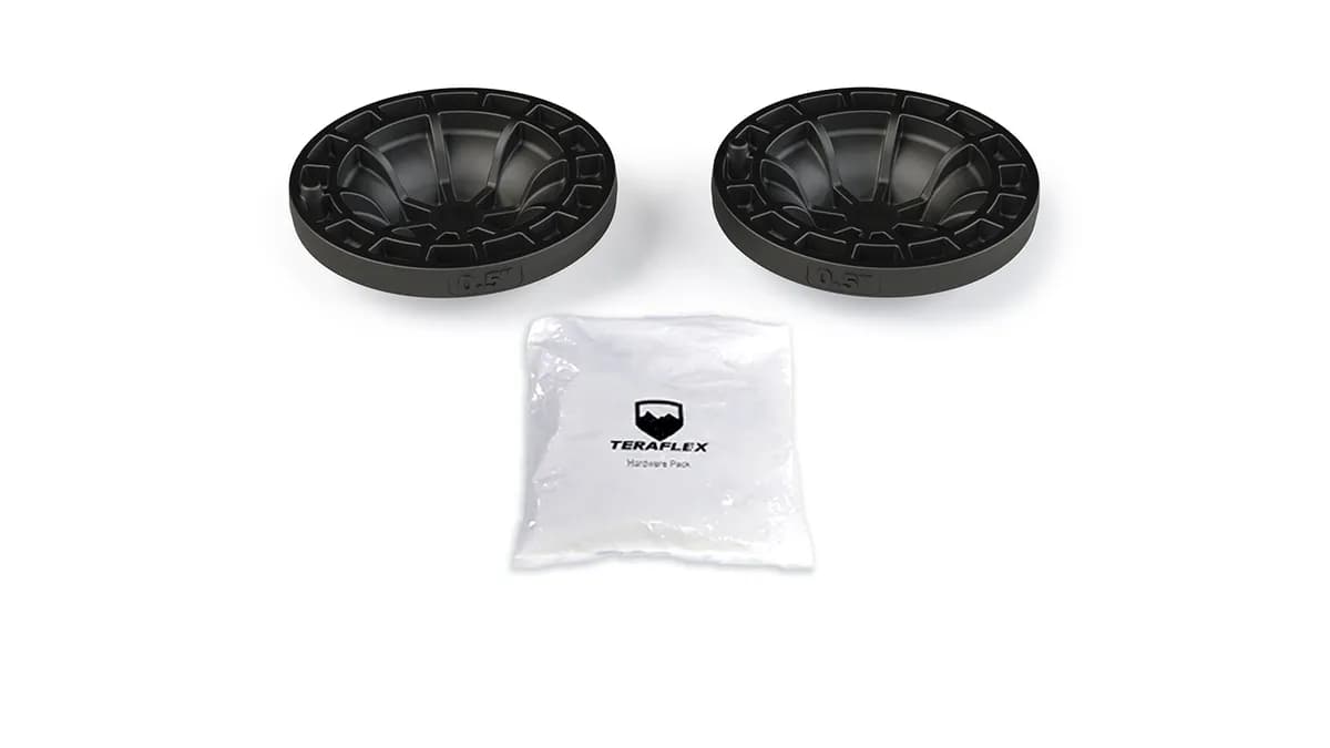18c Wrangler Jl/Jlu 0.5in Rear Spacer Load Level Kit
