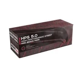 HPS 5.0 Disc Brake Pad; 0.605 Thickness;