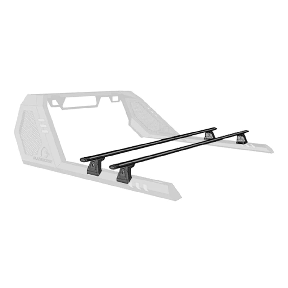 Black Horse Off Road Vigor Cross Bar Black Aluminum VRCB64-G