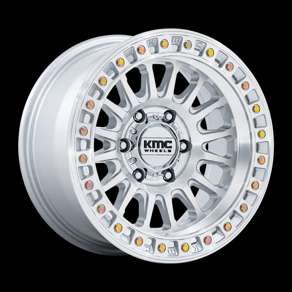 Kmc Wheels | Ims Gloss Silver w/ Machined Face