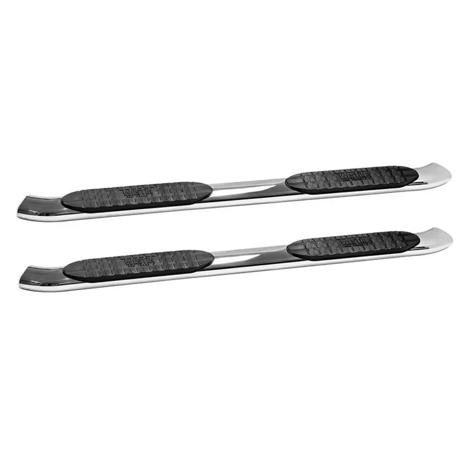 PRO TRAXX 5 Oval Nerf Step Bars Stainless Steel 1500 Crew Cab 2019 Excl. 2019 Ram 1500 Classic