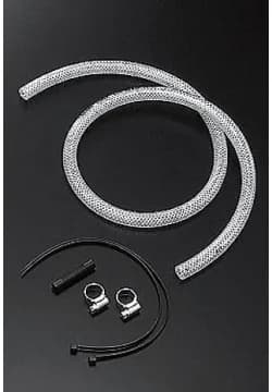 Hose Replacement Kit for CUSCO Oil Catch Tank 9mm ID Hose Length 1m x2 Hose Clamps x1 Joint