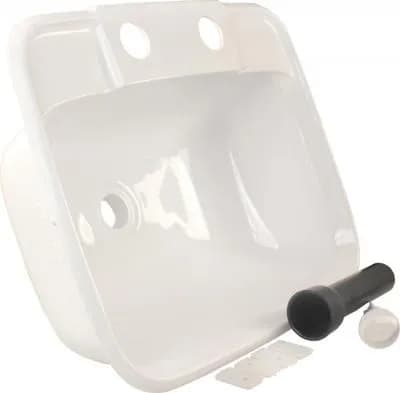 Molded Lavatory Sink White