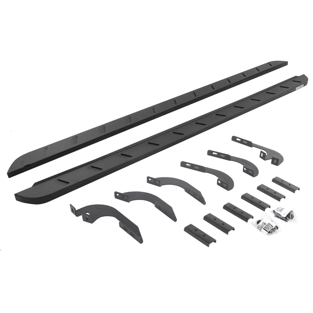 RealTruck (Go Rhino) RB10 Slim Running boards - Complete Kit 2005-2023 Toyota Tacoma; Double Cab