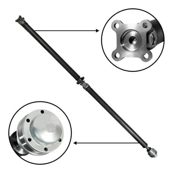 Usa Std 2 Piece Rear Driveshaft '07-'09 Equinox 3.6L & Pontiac Torrent, 85 Inch Long USA Standard