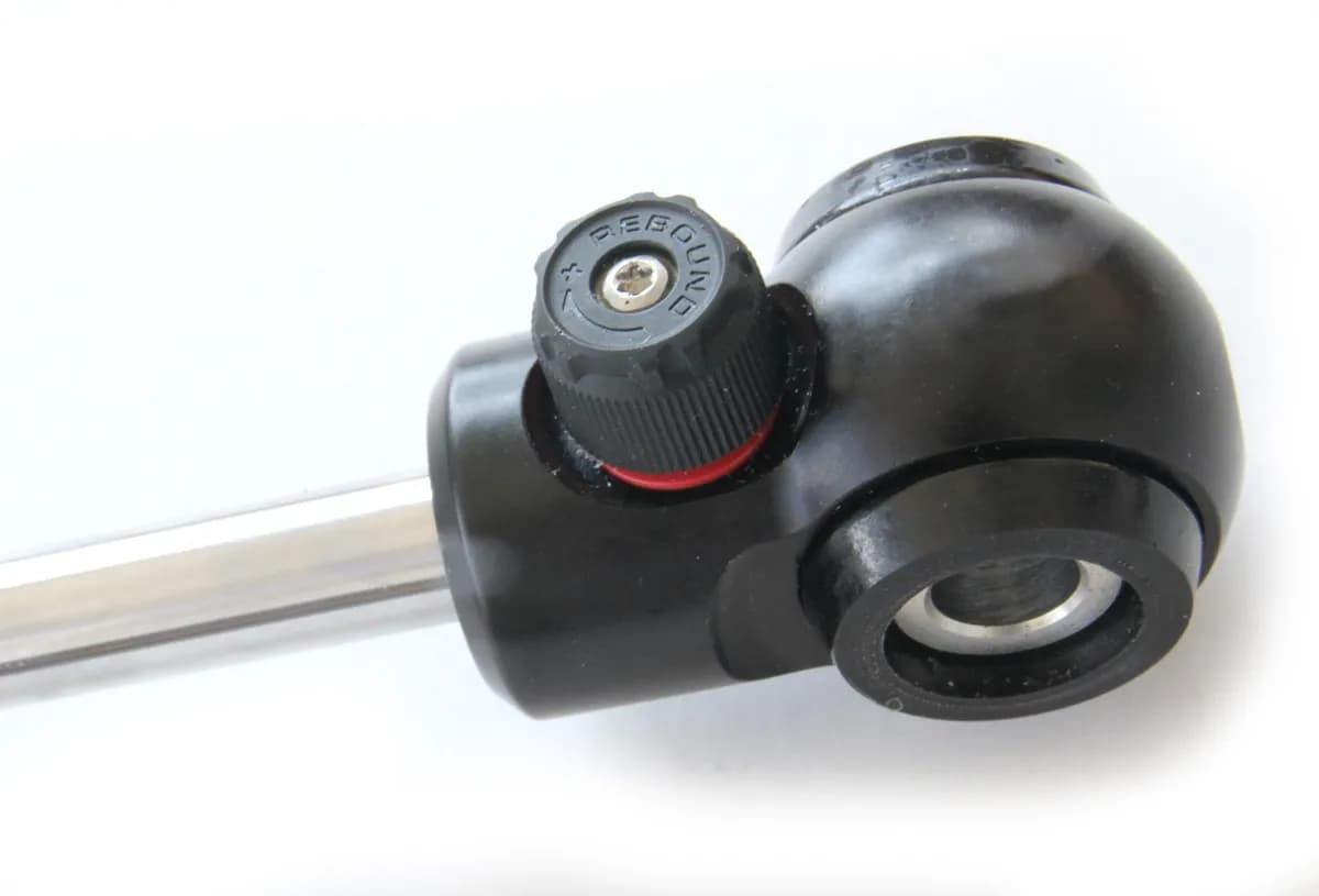 Ridetech 20499857 Rear RQ-S Shock Absorber with 8.35 stroke with eye/eye mounting.