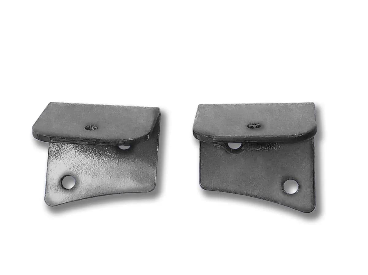 Exterior Accessories 2007-2018 Light Mounts Lower Windshield Bare