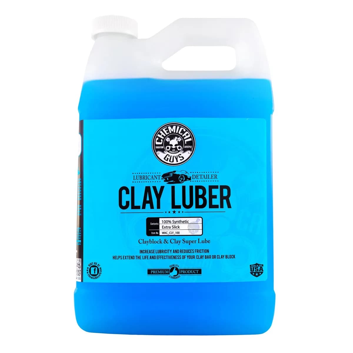 Lubersynthetic Super Lube is The Slickest Clay & Clay Block Lubricant & Detailer Available (1 Gal)