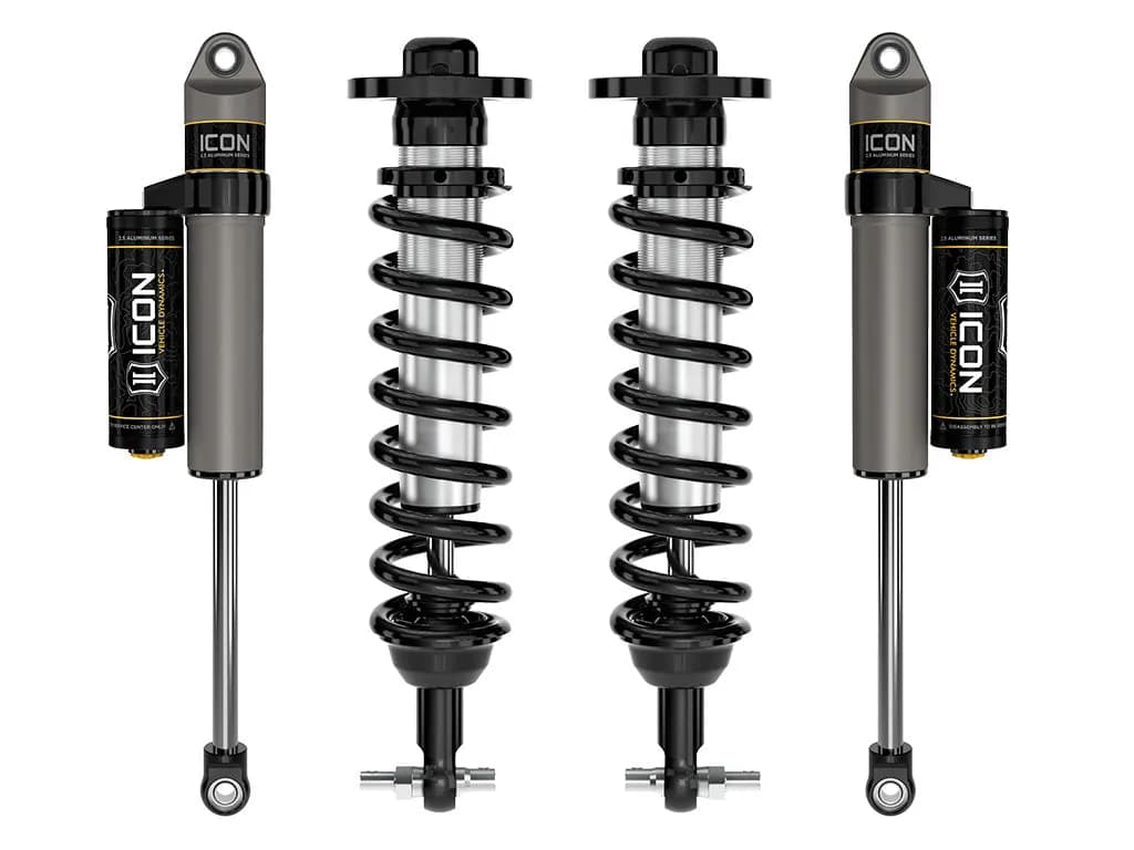 Pricing Only Order Components 2021-Up Ford F150 2WD 0-3in Stage 2 Suspension System w Billet Uca