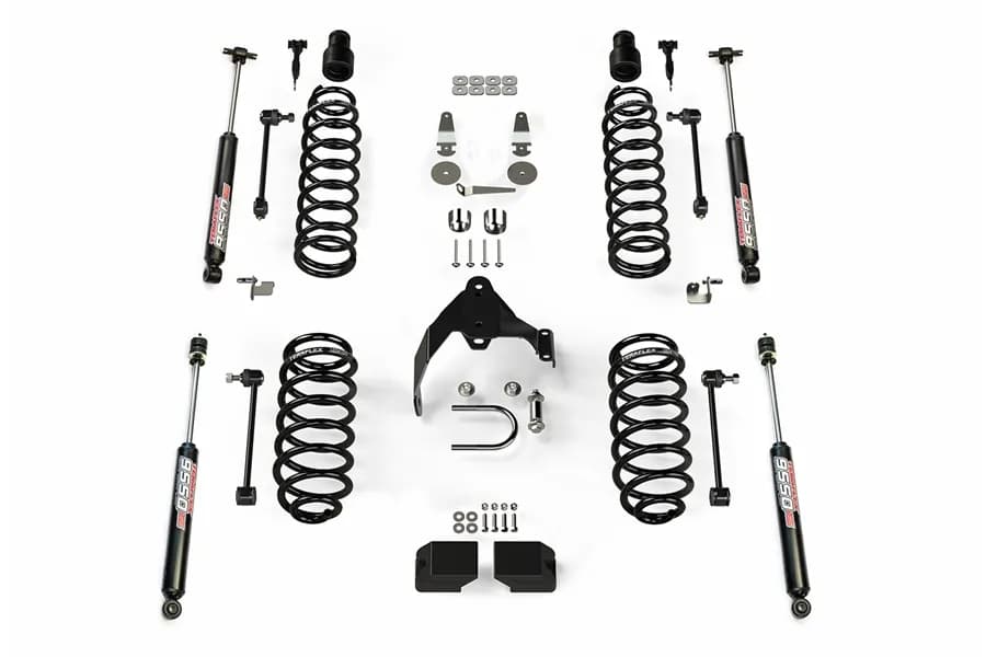Teraflex 3in Coil Spring Base Lift Kit & 9550 VSS Twin-Tube Shocks - JK 4DR