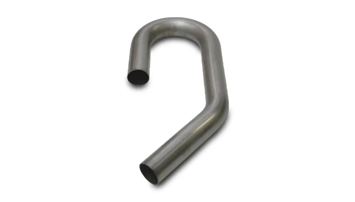 Stainless Steel U-J Tubing; 3.5 in. OD; 5.5 in. Centerline Radius; 7 in. Leg Length 1; 9 in. Leg Length 2; 9 in. Length 3; 304 Stainless Steel;