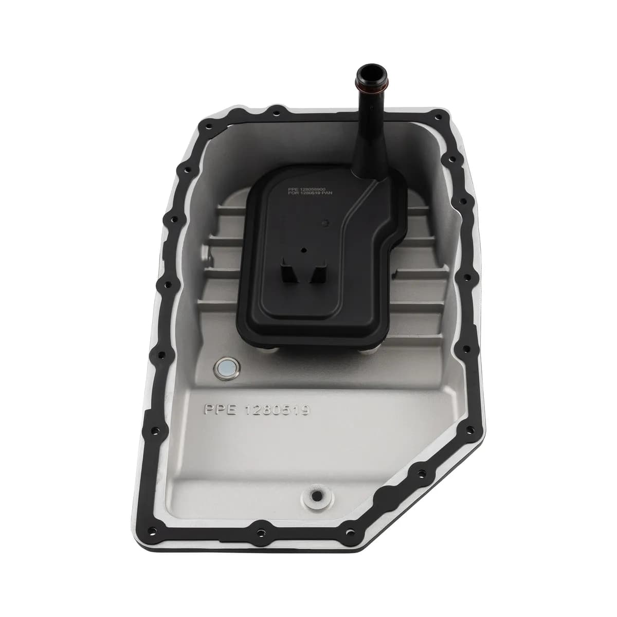 07-23 GM 6L90 Heavy-Duty Cast Aluminum Transmission Pan Black Pacific Performance Engineering