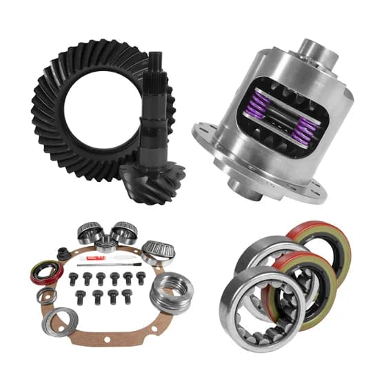 8.8 Inch Ford 4.11 Rear Ring & Pinion, Install Kit, 31Spl Posi, 2.53 Inch Axle Bearing USA Standard