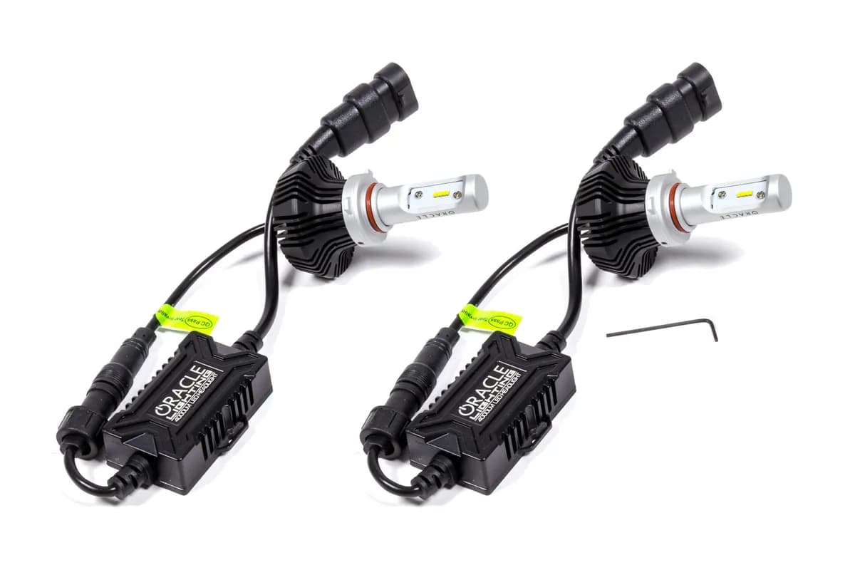 ORACLE Lighting 9005 - 4,000+ Lumen LED Light Bulb Conversion Kit High/Low Beam (Projector)
