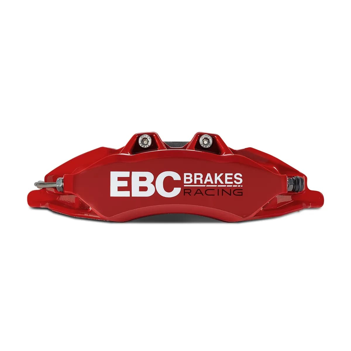 Apollo-6 Brake Caliper; Red Caliper; Front Left Leading Axle Position; 380/330mm Disc Dia.; 36mm Disc Thickness; Aluminum 2-Piece Bolted Body; DP006 EBC Pad Shape;