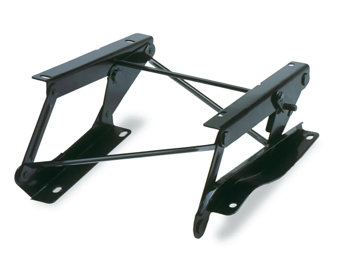 Black Seat Hardware Seat Riser, Driver side Jeep 76-95 CJ5, CJ7, Wrangler; driver side
