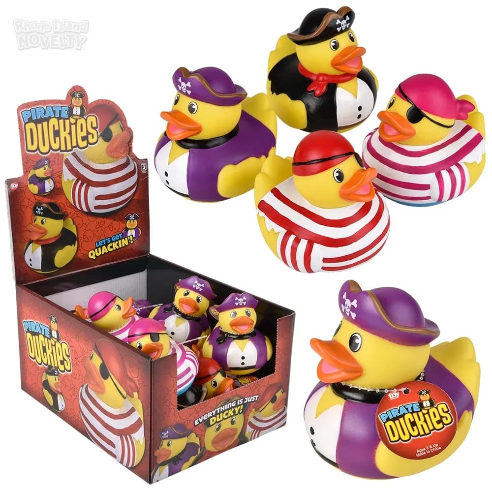 3.75\" Pirate Duckies