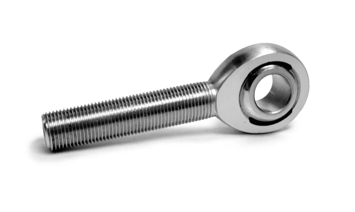 Inch Male 1/2-20 RH x 1/2 Chrome Moly Housing, Nylon Race Extra Long Stem 1 Pack