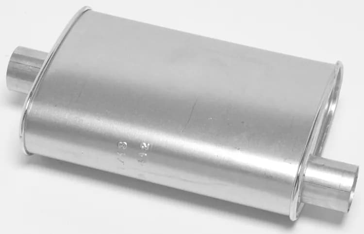 Thrush Turbo Muff Side Inlet Center Outlet