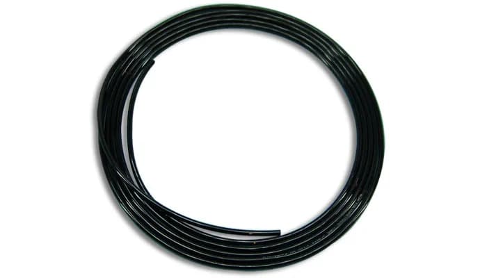 Polyethylene Vacuum Tubing; 0.156 in. OD; 0.8MM Wall Thickness; 1.25 in. Maximum Bend Radius; 10 ft. Length; 200 PSI Maximum Operating Pressure; Black;