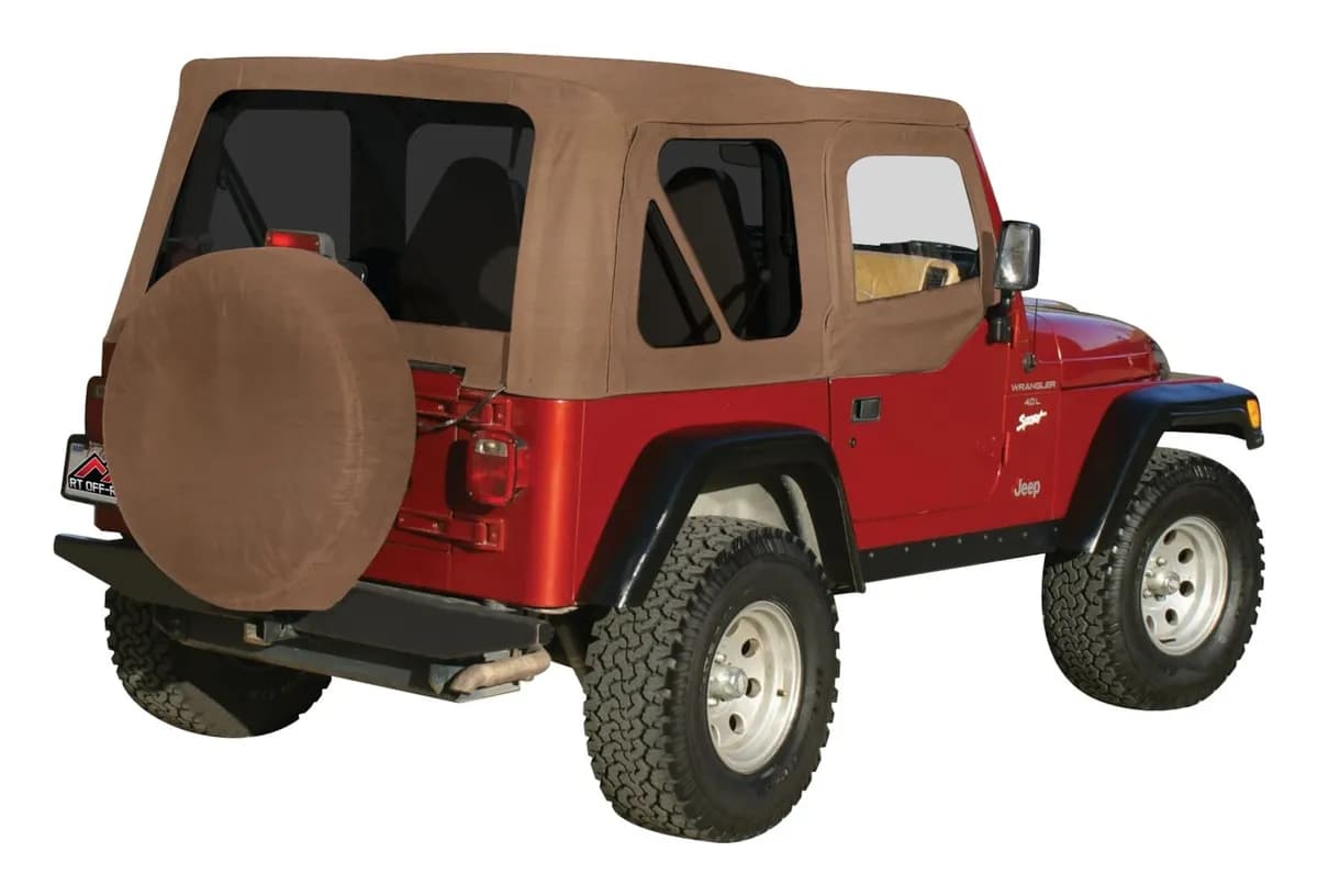 1997-2006 Wrangler TJ Spice; Includes door skins & tinted windows; Replaces factory top & skins.