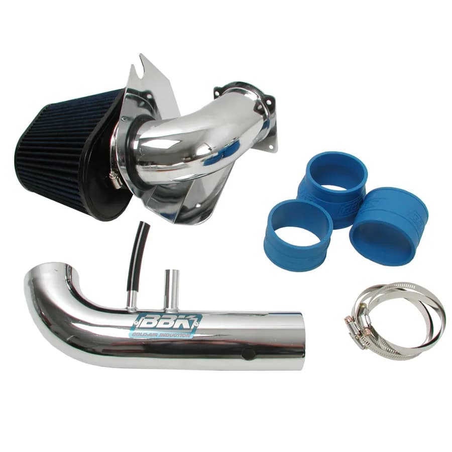 Ford Mustang GT Cold Air Intake Powder Coated Chrome Kit 96-04