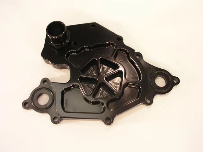 Backing Plate, SB Mopar Late Model Hemi