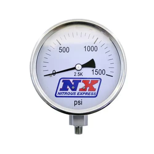Nitrous Express - Nitrous Pressure Gauge 4 inch-high accuracy - 15540