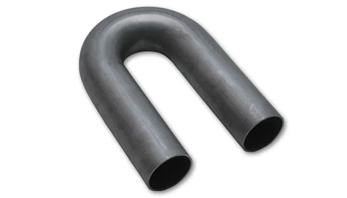 180 Degree Stainless Steel Bend; 2.75 in. OD; 4.125 in. Centerline Radius; 6 in. Leg Length From Tangent; 304 Stainless Steel;