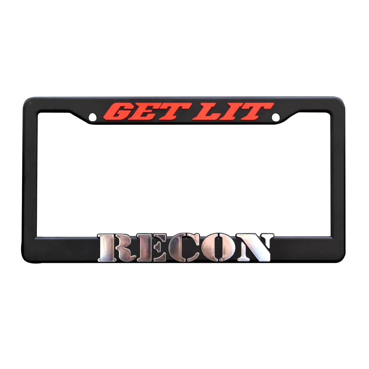 Get Lit License Plate Frame (Fits All Std U.s. License Plates)