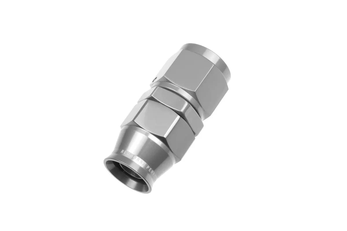 10 an Straight Ptfe Reusable Hose End Clear