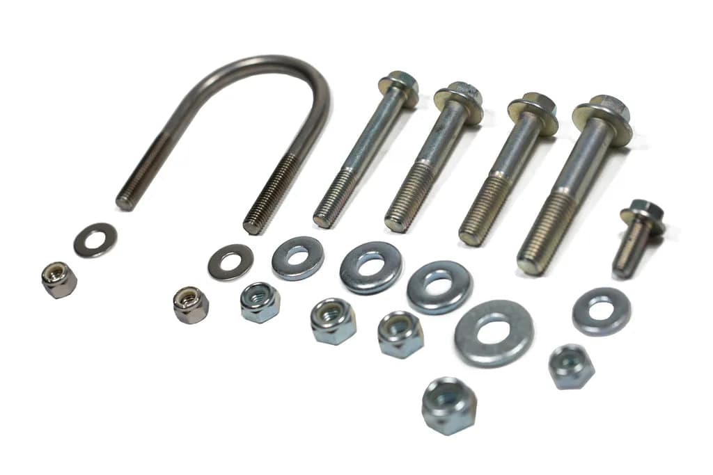 Jeep Track Bar Relocation Bracket Replacement Hardware Kit Yeti XD For 07-18 Wrangler JK Steer Smarts
