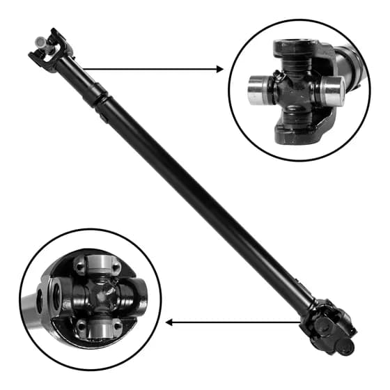 New USA Standard Front Driveshaft For Wrangler 38 Center to Center Wrangler Frnt Driveshaft 01-
