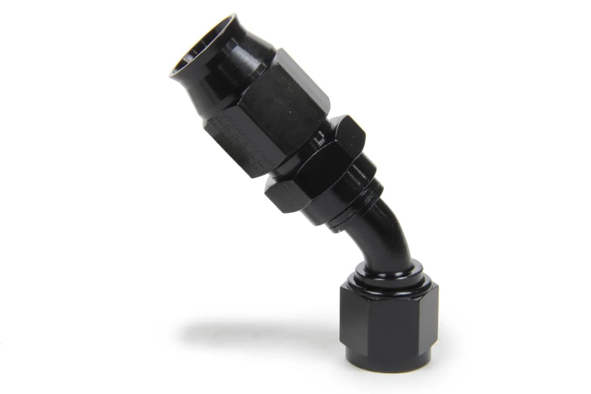 #8 Racerite Reusable Ptfe Hose End 45 Degree