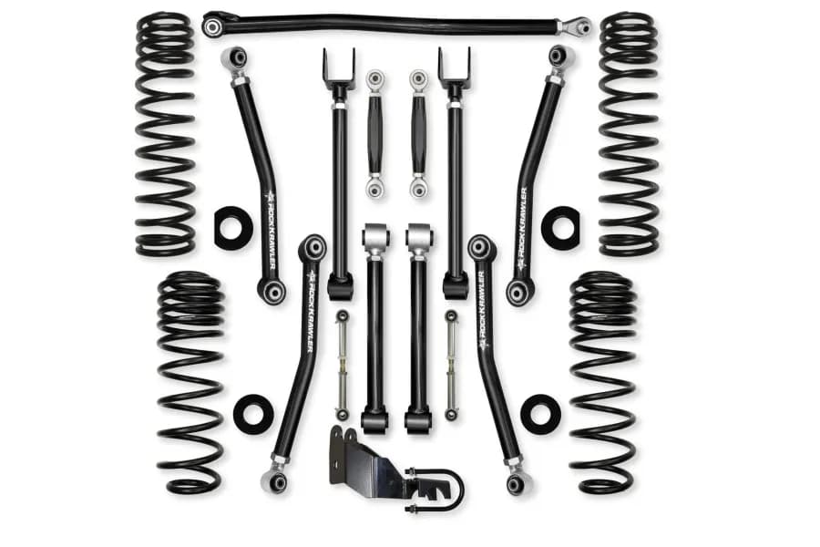 18c Wrangler Jlu 4DR 3.5 in Adventure x no Limits System Front/Rear Lift Kit