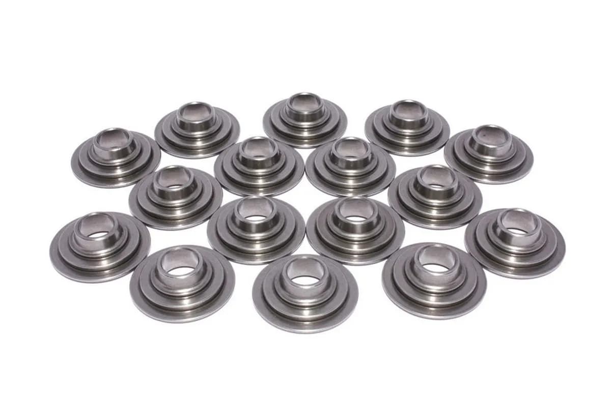 10 Tool Steel Retainer Set of 16 All Valves w/ 1.500-1.550 O.D. Springs