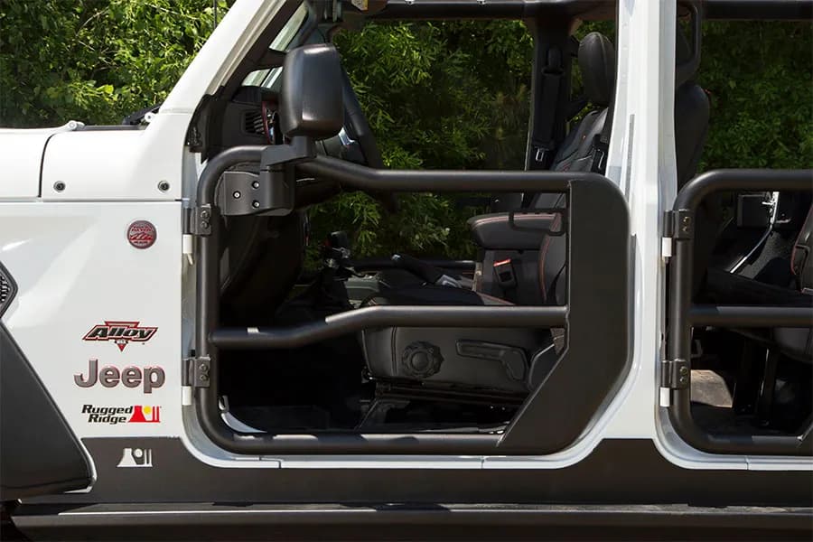 Front Tube Doors With Mirrors 18c Jeep Wrangler/Gladiator