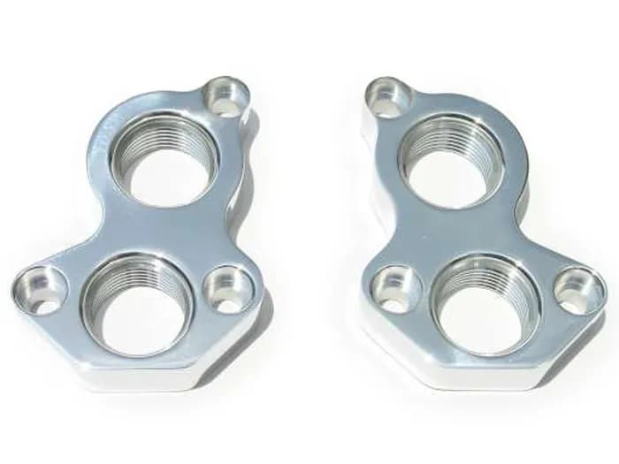 LS Block Adapter Set, Electric Water Pump | GM LSx to #12ORB, WP89