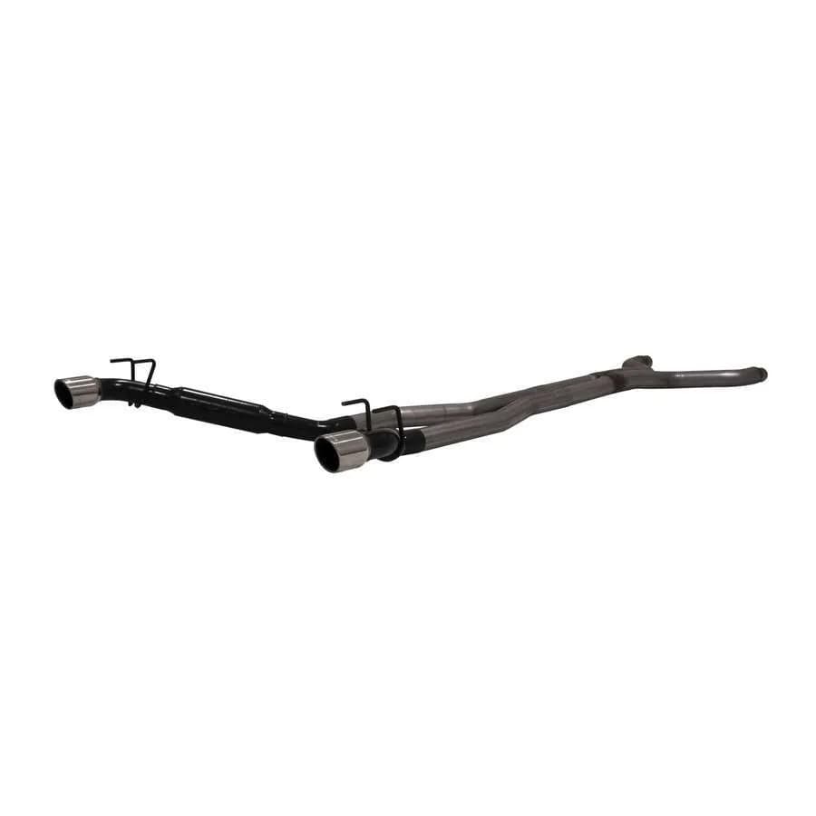 10-13 Chevy Camaro SS Without ground Effects Package 6.2L V8 3.00in Mandrel Bent Tubing Outlaw Series Mufflers Scavenger X-Pipe 4.00in Logo Embossed Tips Outlaw DOR 409S Stainless Steel. (Will Not Fit Convertibles)
