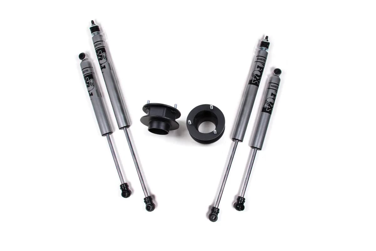 2009-2013 Ram 2500 2009-2012 Ram 3500 4wd Leveling Kit Fox 2.0 Adventure Series Shocks