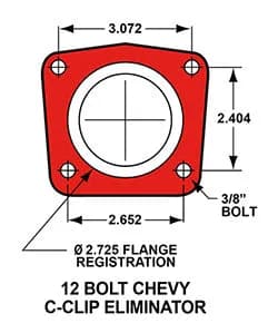 1964 - 1974 Buick, Chevrolet, Oldsmobile, Pontiac Forged Dynalite-MC4 Rear Parking Brake Kit - 140-14224