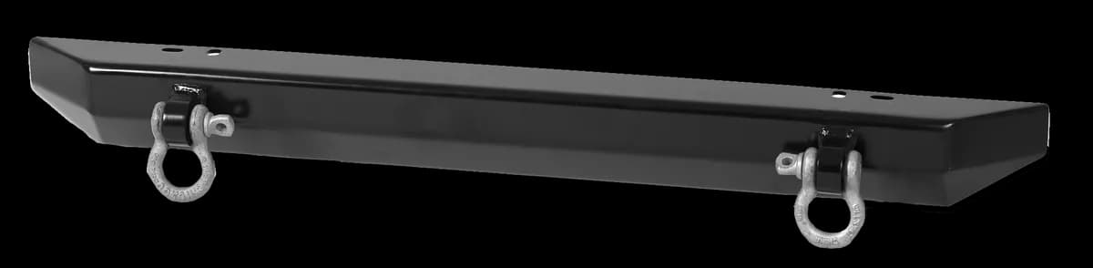 Jeep CJ5 / CJ7 / CJ8 / YJ / TJ / LJ Stubby Front Bumper w/ D-Ring Mounts