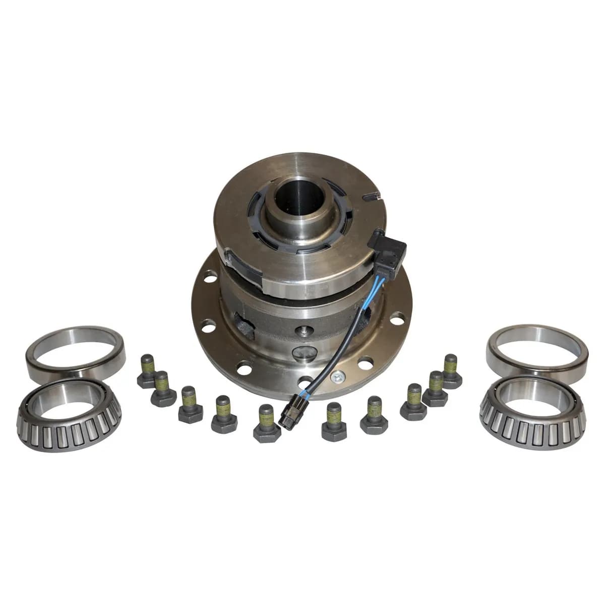 Unpainted Differential Case Assembly w/ Dana 44 Rear Axle w/ Tru-Lok Differential (Rubicon Package) w/ 1/2" Ring Gear Bolts