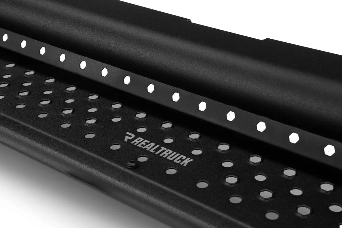 Go Rhino D14346T - Dominator Xtreme D1 SideSteps W/ Bracket Kit - Textured Black