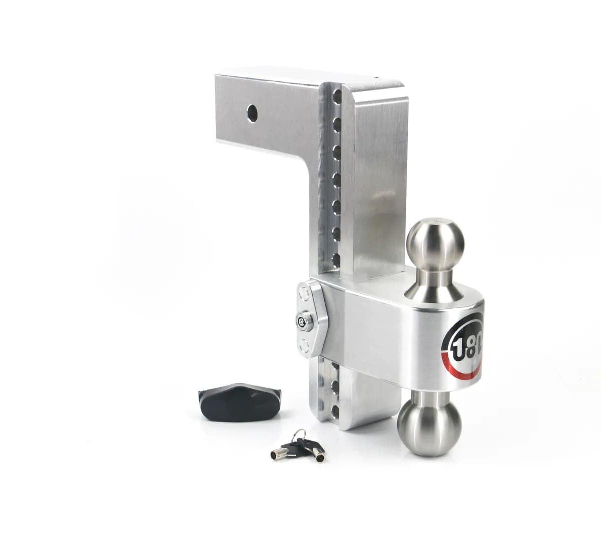 Turnover Ball 10in Drop Hitch w/ 3in Shank 8k/21k Gtwr W/Dual Pin Lock