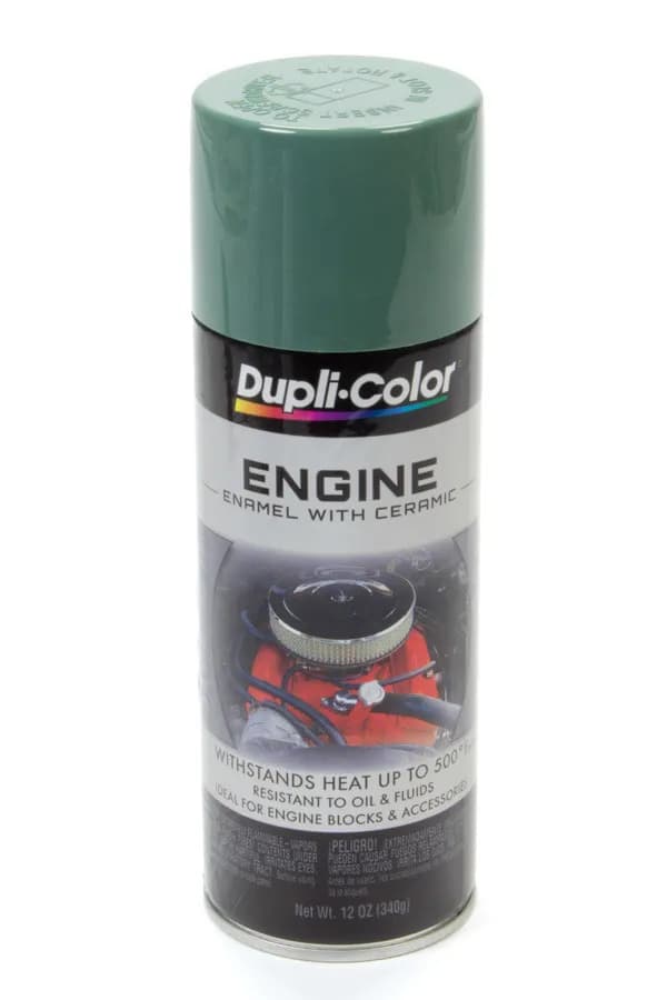 Engine Enamel With Ceramic; Detroit Diesel Alpine Green; 12 Oz. Aerosol